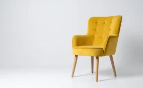 Stylish fabric chair Dubai