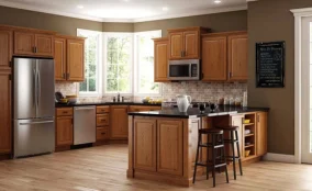 Custom wooden kitchen furniture Dubai