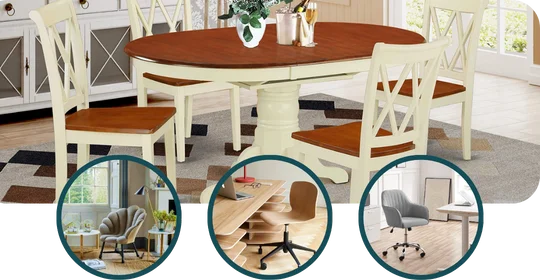 Dining table and chairs set Dubai