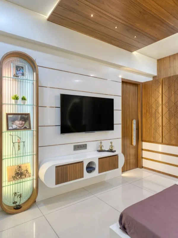 Elegant display cabinet for living room Dubai