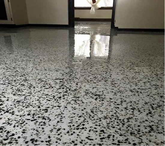 Epoxy terrazzo flooring Dubai