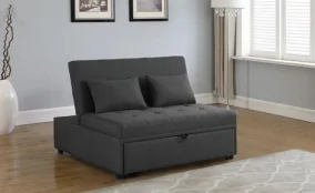 Lance sofa bed in grey color with modern design in Dubai