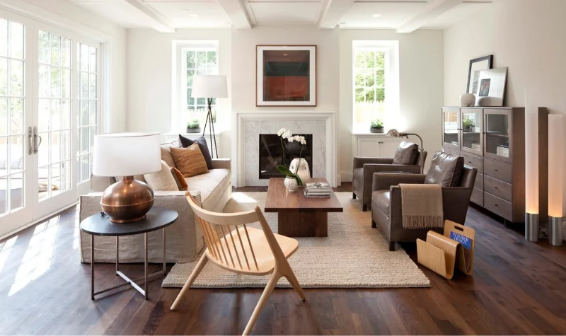 Modern Living Room with Sofa and Chairs Dubai