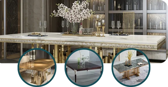 Elegant luxury table for home