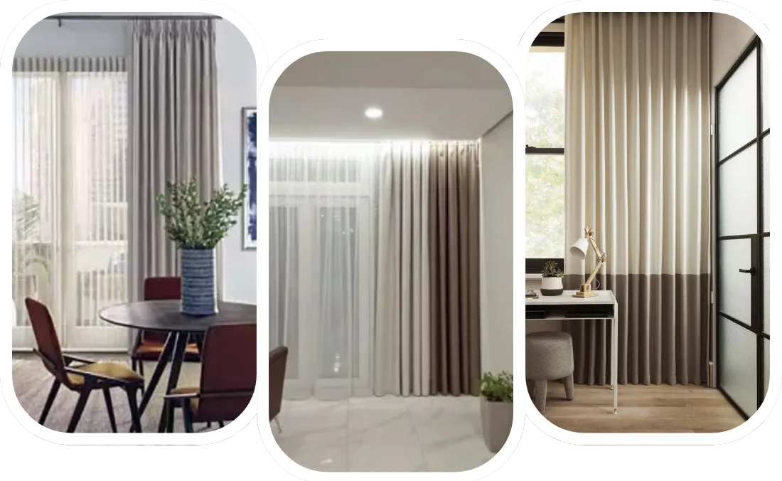 Modern curtains in Dubai for stylish homes and offices