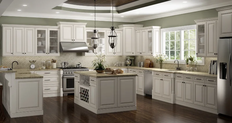 Stylish kitchen cabinets Dubai