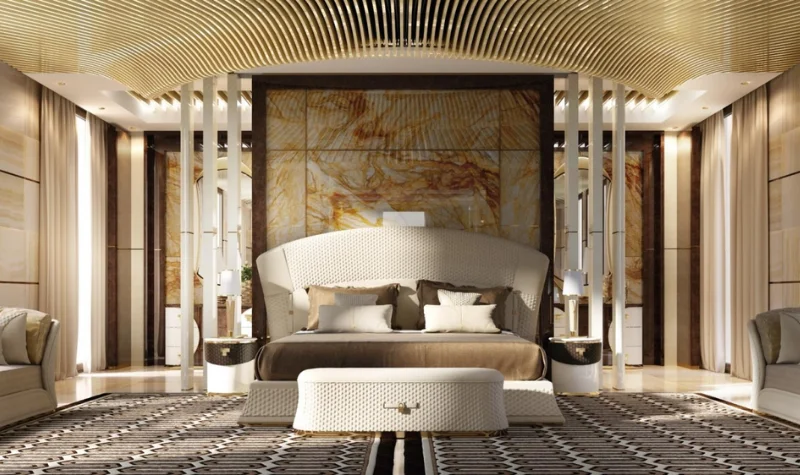 Elegant designer bedroom furniture