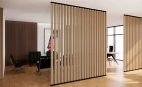 Modern panel room dividers for office space in Dubai