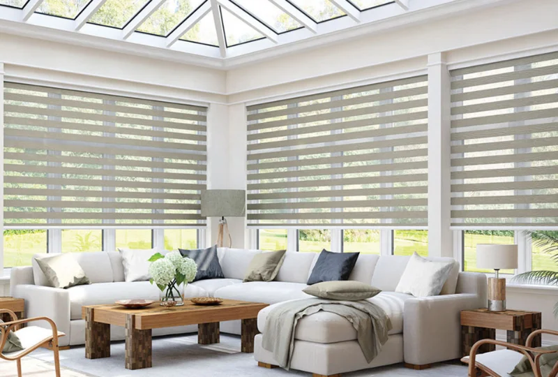 White Aric Blinds