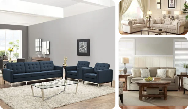 Living Room Sofas and Seating Dubai