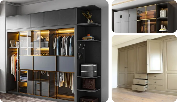 Modern Wardrobe Cabinets Dubai