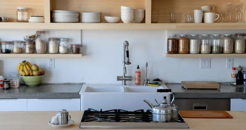 Smart kitchen shelving Dubai