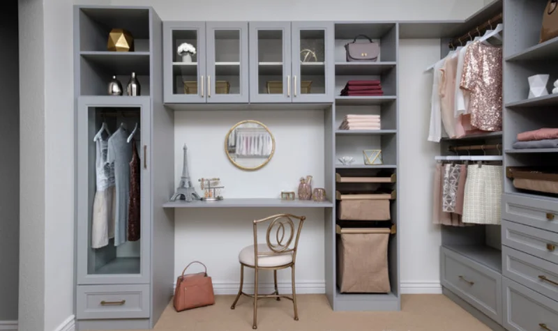 Grey Wardrobe Cabinets Dubai