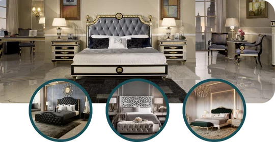 Classic luxury bedroom set