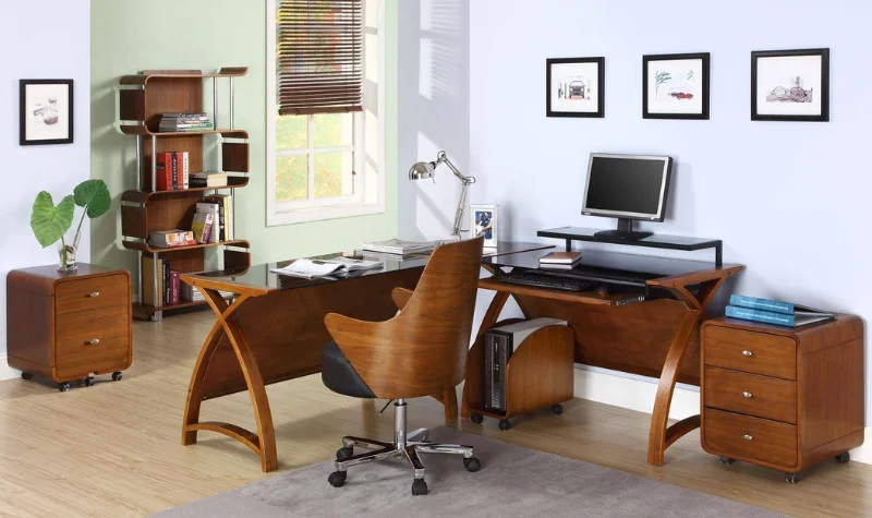 Modern Wooden Office Desk