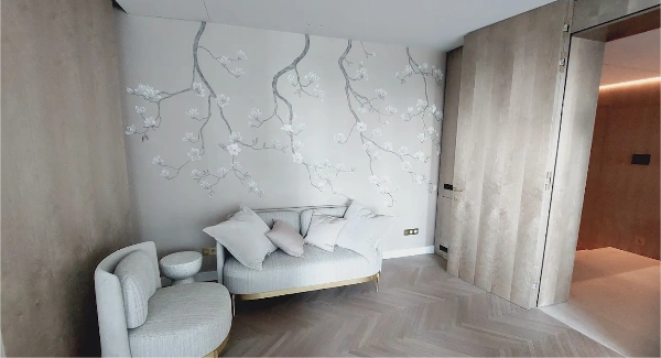 Modern interior wallpaper Dubai