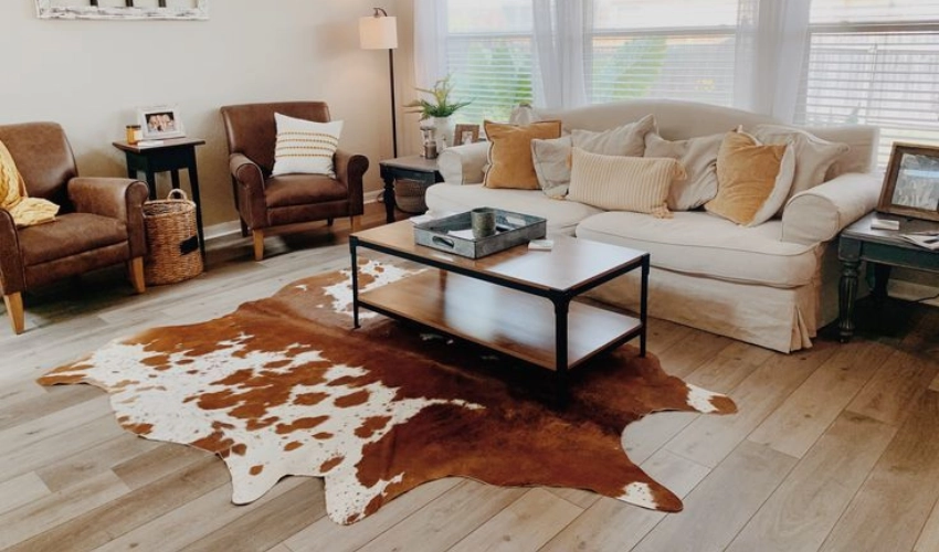 Natural Hide Rug Dubai