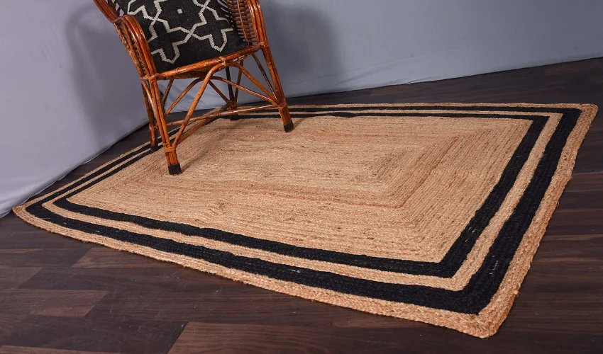 Handmade jute rug UAE