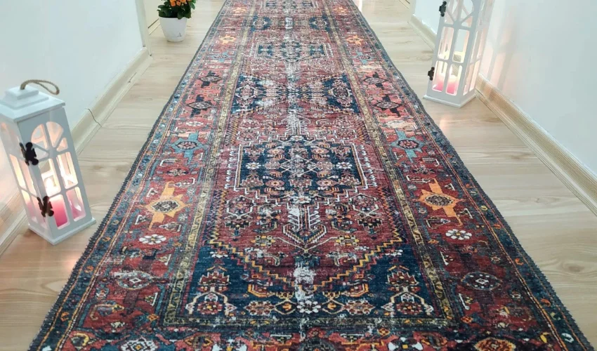 Vintage Persian hallway rug