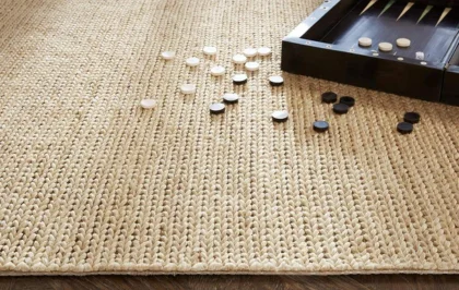 Braided jute rug Dubai