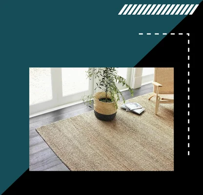 Jute rug Dubai eco