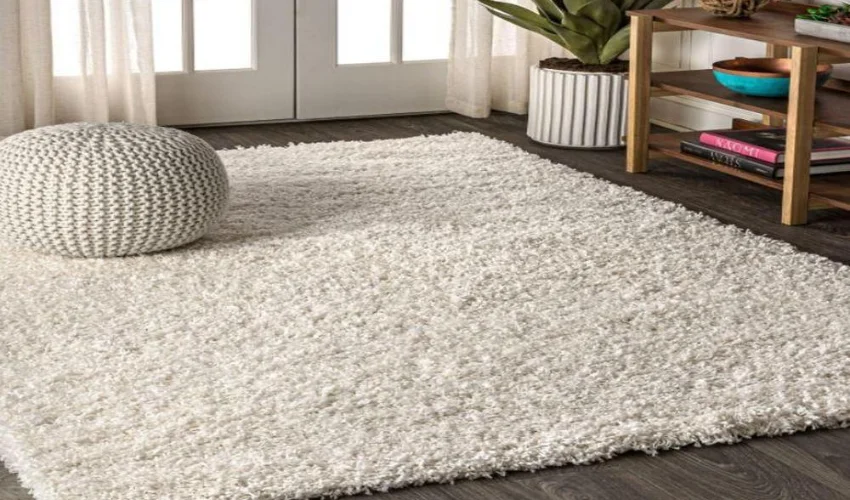 Stylish shaggy rug Dubai