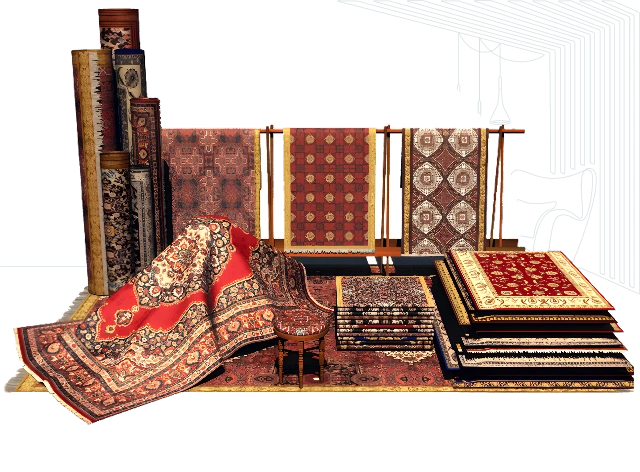 Stylish rugs collection Dubai