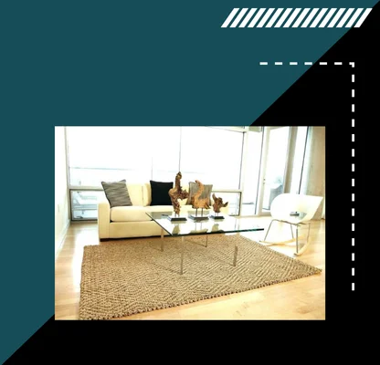 Natural sisal rug Dubai