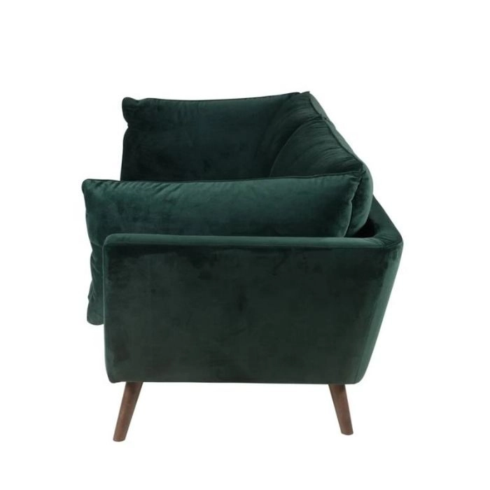 Soft Green Velvet Sofa Covers image 2