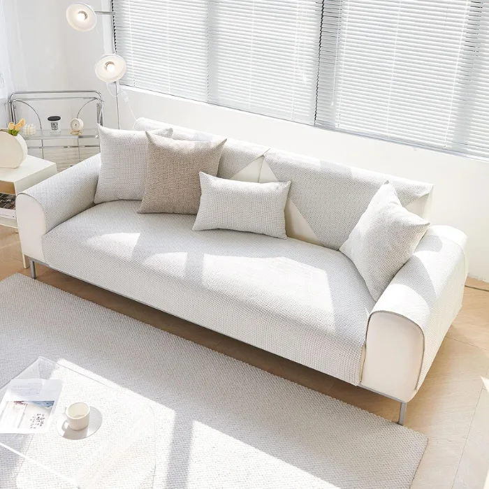Non-Slip Sofa Cover Dubai image 1
