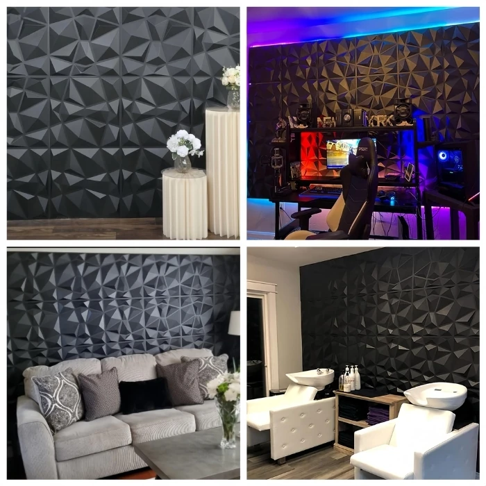 BoodLo 12 PCS 3D Wall Panels - Image 3