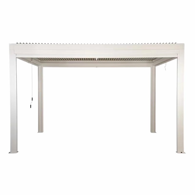 Alanta Pergola White Powder Coated Aluminum