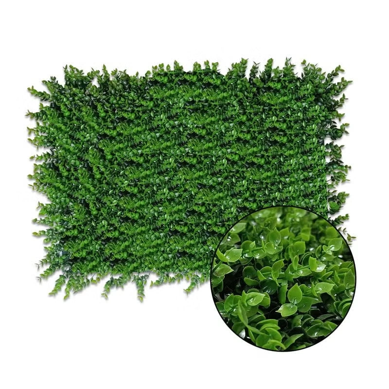 Plastic Foldable Wall Grass Panel Set