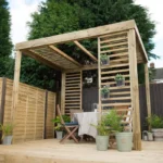 Outdoor Wooden Pergola for Garden