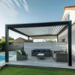 Luxury Louvered Pergola.