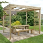 Pergola with Clean Modern Lines