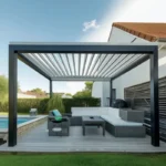 Motorized Adjustable Louver Roof Pergola
