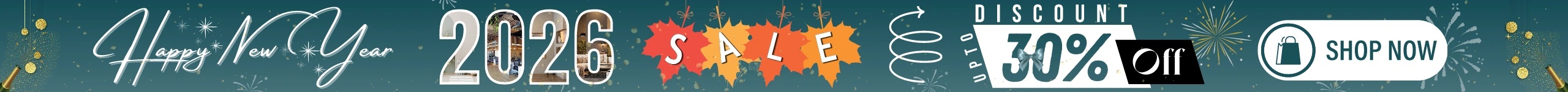 NEW YEAR Banner For Fixit Design Dubai