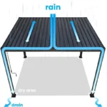 Aluminium Yulan Pergola for Garden Shade