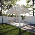 Pergola With Roof Slats