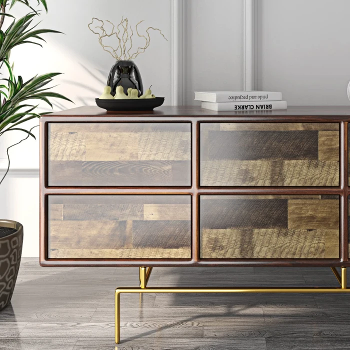 Reclaimed Wood Peel Stick Flooring - Image 3