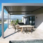 Waterproof Louvered Outdoor Pergola