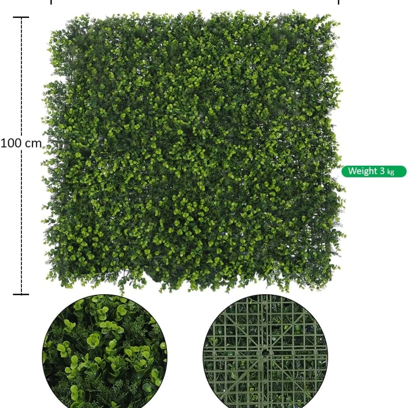 Wall Grass Panel Indoor Outdoor Decor