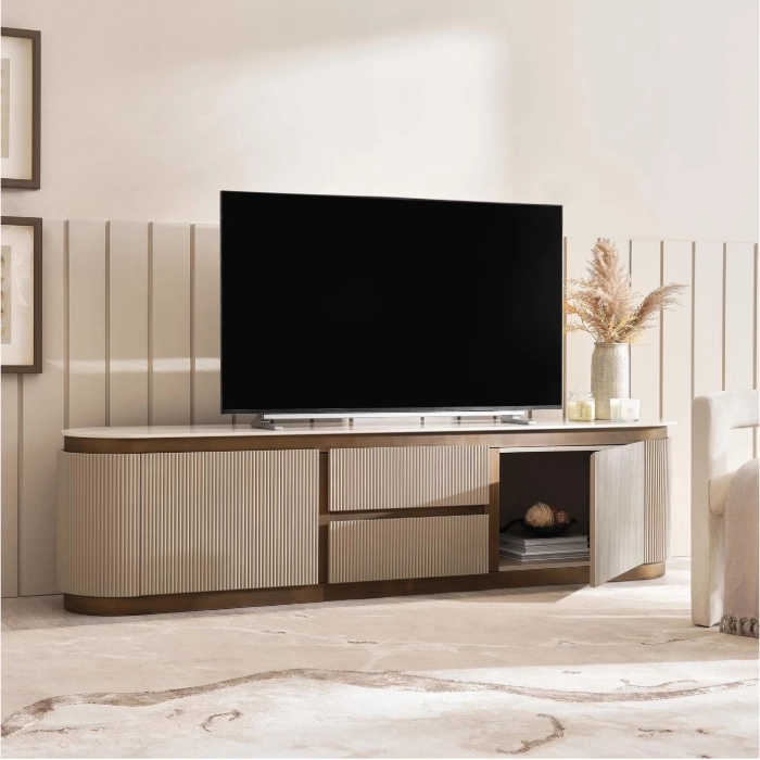 Zavian TV Unit in living room