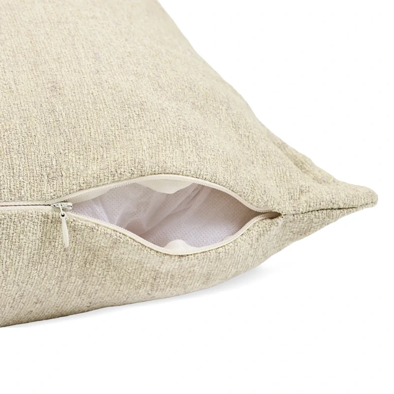 Beige square cushion home decor