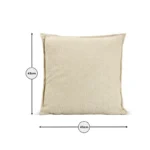 Filled cushion for sofa and chairs