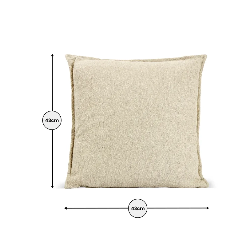 Filled cushion for sofa and chairs