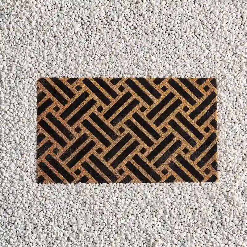 Geometric Door Mat