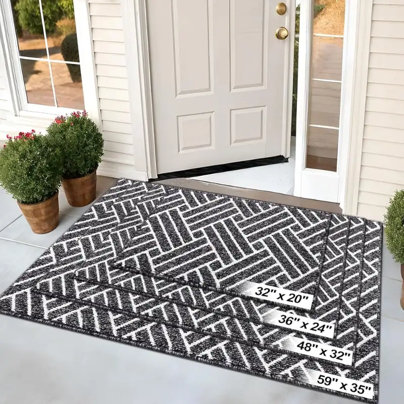 Indoor entrance mat absorb moisture
