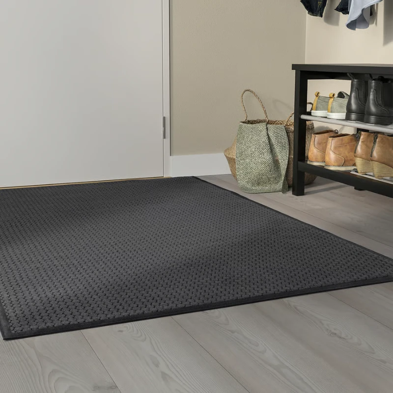 Doormat On Home Floor Indoor